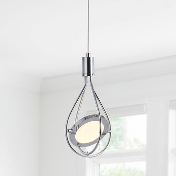 Orion Adjustable Modern Integrated Cluster LED Metal Pendant - JONATHAN Y